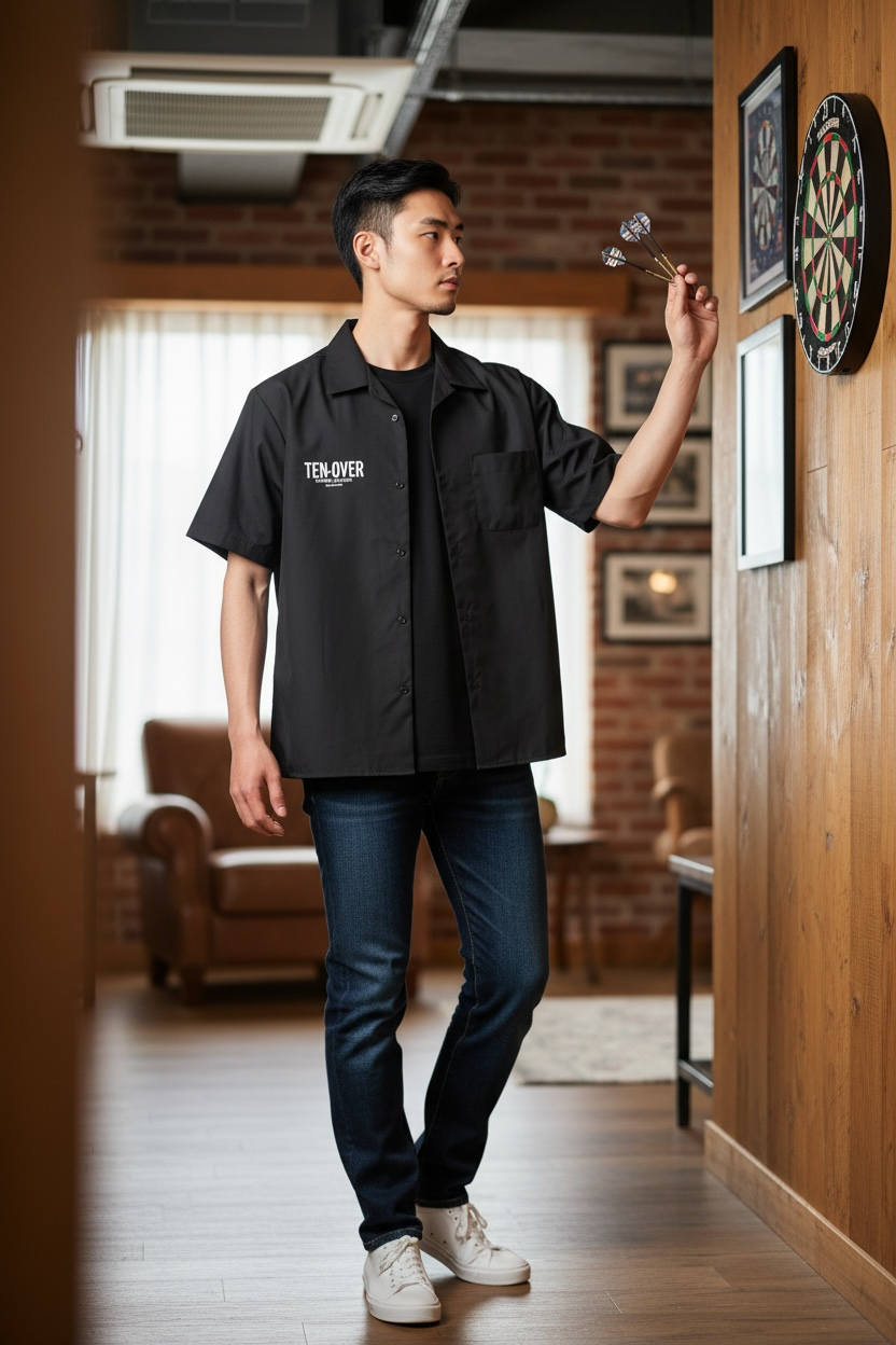 TEN-OVER オリジナルTシャツ 背面デザイン