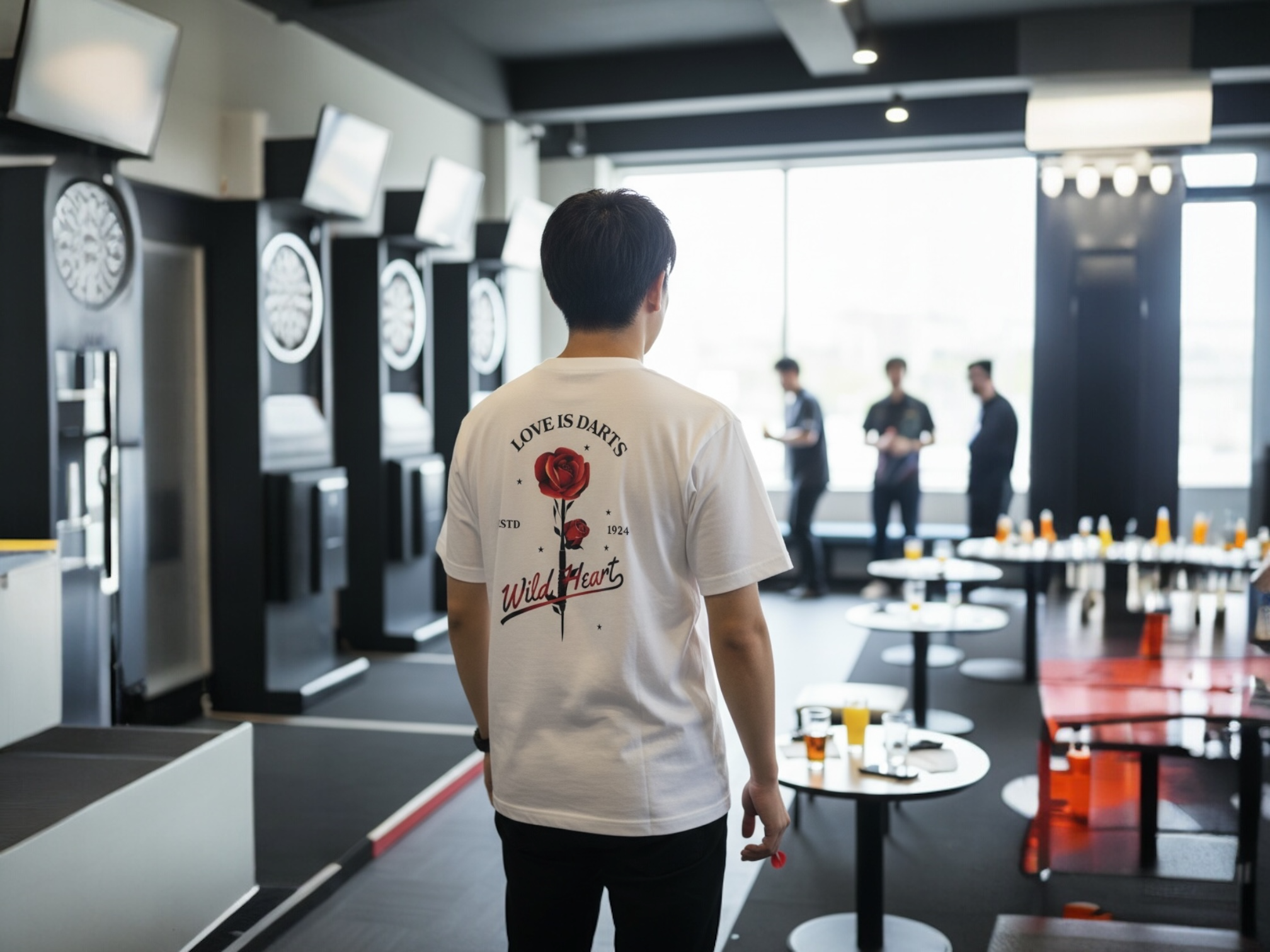 TEN-OVER オリジナルTシャツ 白 背面
