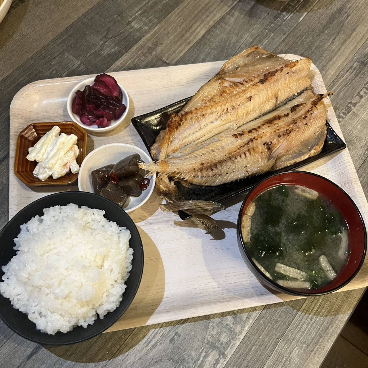 ホッケ定食